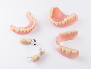 four types of dentures