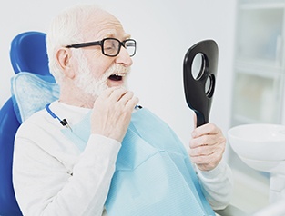 Dentures can help protect your remaining natural teeth from shifting